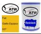 Preview: Fiat, Giallo Equipco, 027: 500ml Lackdose, von ATW Autoteile West.